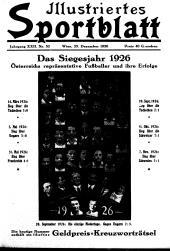 Illustriertes (Österreichisches) Sportblatt