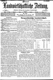 Wiener Landwirtschaftliche Zeitung