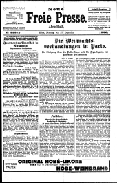 Neue Freie Presse