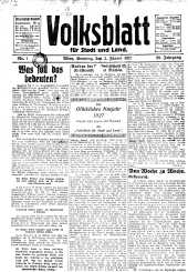 Volksblatt für Stadt und Land