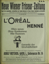 Neue Wiener Friseur-Zeitung