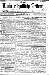 Wiener Landwirtschaftliche Zeitung