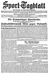 (Wiener) Sporttagblatt