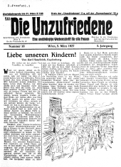 Die Unzufriedene