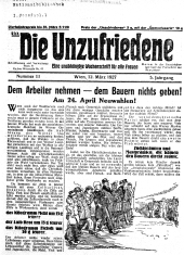 Die Unzufriedene