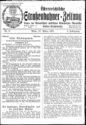 Österreichische Straßenbahner-Zeitung