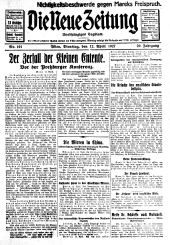 Die neue Zeitung