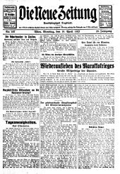 Die neue Zeitung