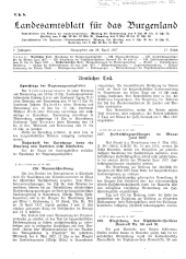 Landesamtsblatt für das Burgenland