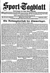 (Wiener) Sporttagblatt