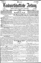 Wiener Landwirtschaftliche Zeitung