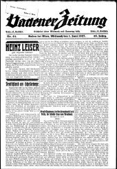 Badener Zeitung