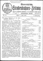 Österreichische Straßenbahner-Zeitung