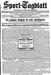 (Wiener) Sporttagblatt