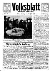 Volksblatt für Stadt und Land