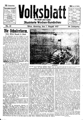 Volksblatt für Stadt und Land