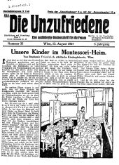 Die Unzufriedene