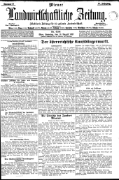 Wiener Landwirtschaftliche Zeitung