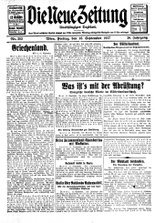 Die neue Zeitung