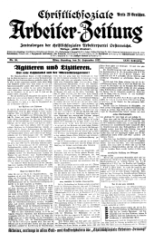 Christlich-soziale Arbeiter-Zeitung