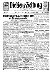 Die neue Zeitung