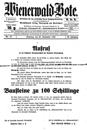 Wienerwald-Bote