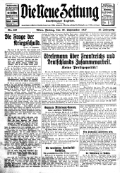 Die neue Zeitung