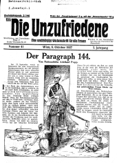 Die Unzufriedene