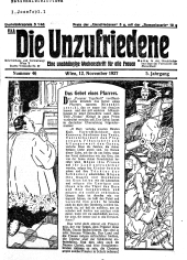 Die Unzufriedene