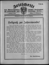 Zeitschrift d. Österr. Reichs-Verbandes f. Feuerwehr- und Rettungswesen