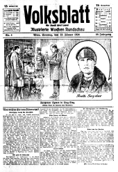 Volksblatt für Stadt und Land