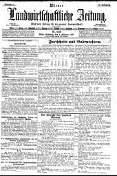 Wiener Landwirtschaftliche Zeitung