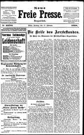 Neue Freie Presse