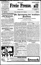 Neue Freie Presse