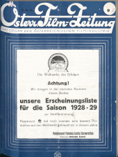 Österreichische Film-Zeitung