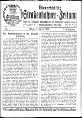 Österreichische Straßenbahner-Zeitung