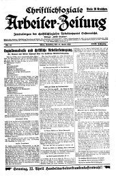 Christlich-soziale Arbeiter-Zeitung