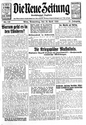 Die neue Zeitung