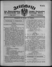 Zeitschrift d. Österr. Reichs-Verbandes f. Feuerwehr- und Rettungswesen