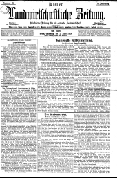 Wiener Landwirtschaftliche Zeitung