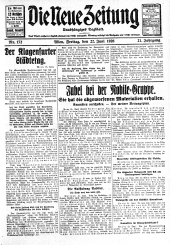 Die neue Zeitung