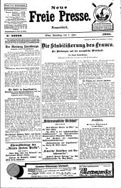 Neue Freie Presse