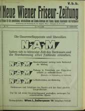 Neue Wiener Friseur-Zeitung