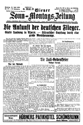 Wiener Sonn- und Montags-Zeitung