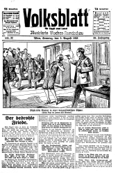 Volksblatt für Stadt und Land