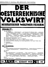 Der österreichische Volkswirt