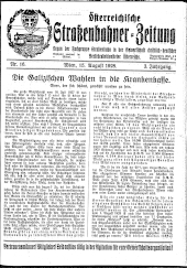 Österreichische Straßenbahner-Zeitung