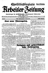 Christlich-soziale Arbeiter-Zeitung