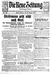 Die neue Zeitung