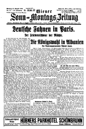 Wiener Sonn- und Montags-Zeitung